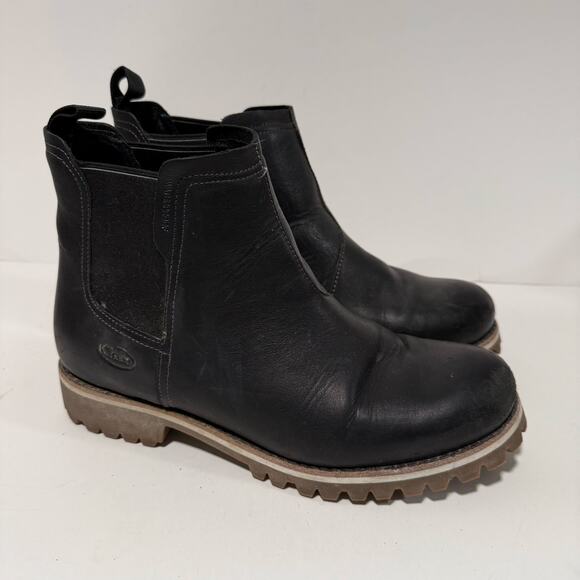 Chaco Women's Fields Chelsea Boots Black Leather 10 - Picture 2 of 9